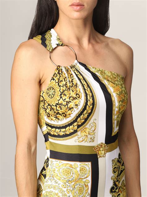 versace inspired womens dress